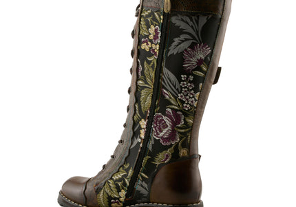 L'ARTISTE ANOTHERFAVE WOMEN BOOTS - Olive Multi