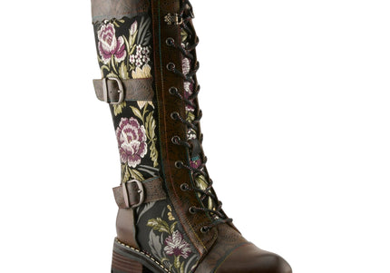 L'ARTISTE ANOTHERFAVE WOMEN BOOTS - Olive Multi