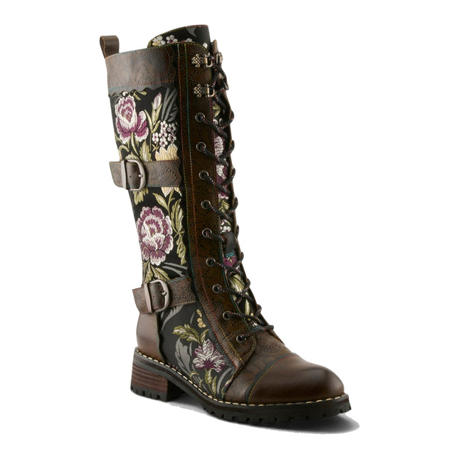 L'ARTISTE ANOTHERFAVE WOMEN BOOTS - Olive Multi