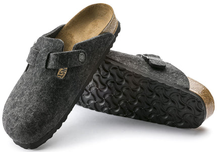 BIRKENSTOCK BOSTON WOOL FELT UNISEX CLOGS