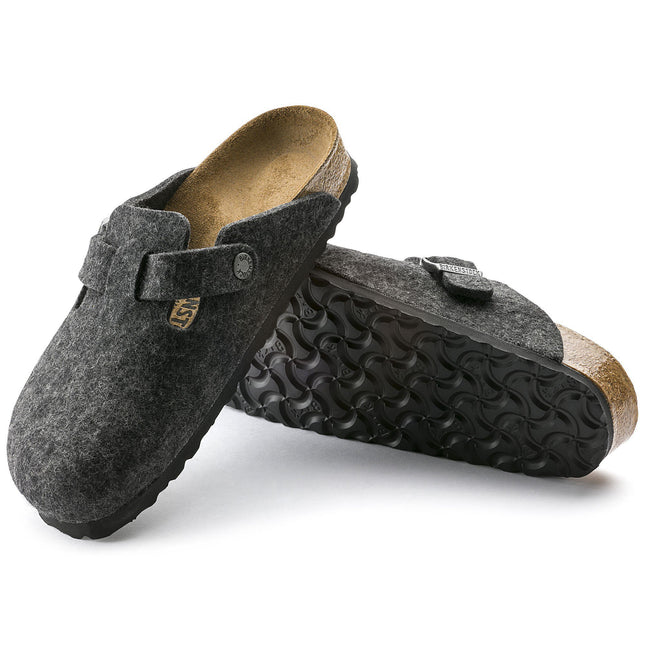 BIRKENSTOCK BOSTON WOOL FELT UNISEX CLOGS