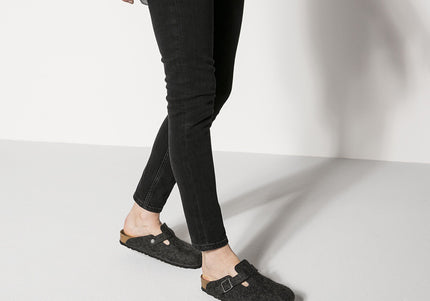 BIRKENSTOCK BOSTON WOOL FELT UNISEX CLOGS