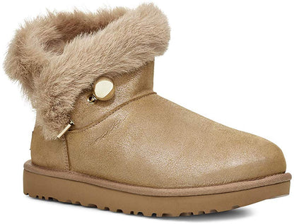 UGG W CLASSIC FLUFF PIN MINI