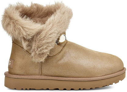 UGG W CLASSIC FLUFF PIN MINI