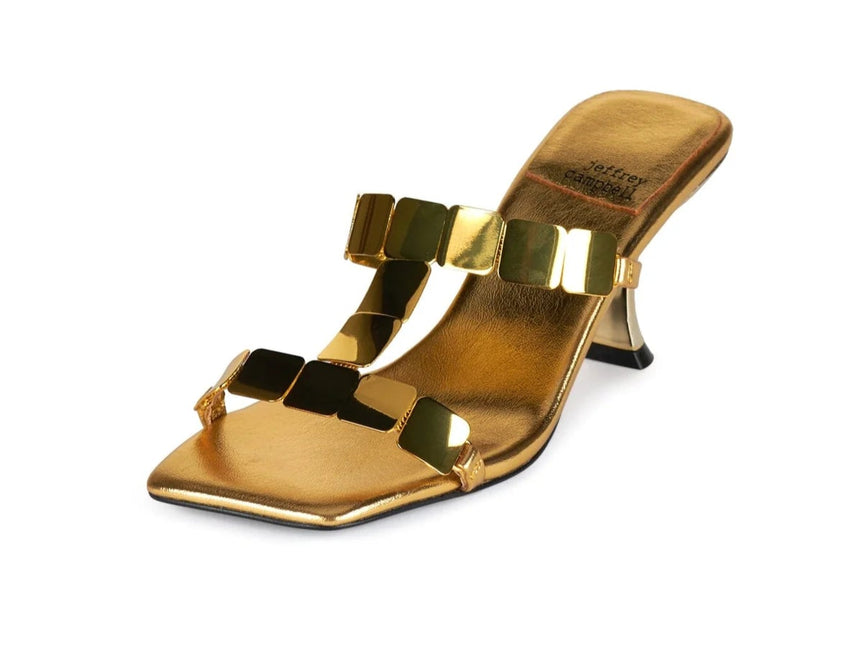 JEFFREY CAMPBELL DIME-PIECE Women Dress - Gold Multi