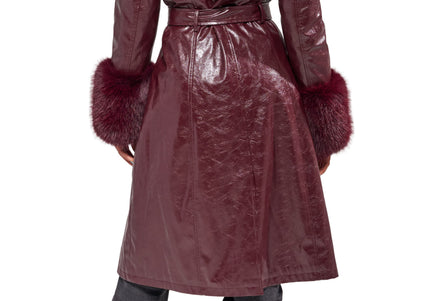 AZALEA WANG KAYA WOMEN COATS - Merlot