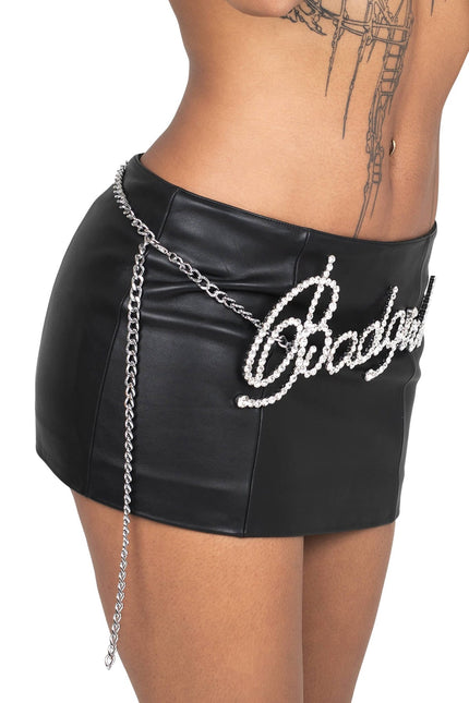 JEFFREY CAMPBELL BEHAVED Women Belts - Silver