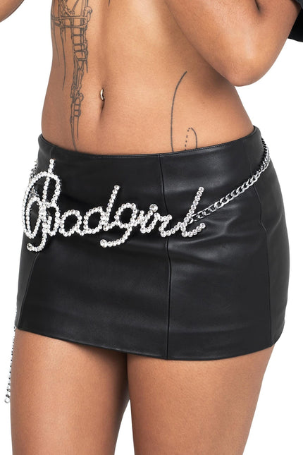 JEFFREY CAMPBELL BEHAVED Women Belts - Silver