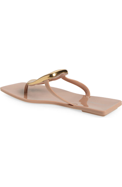JEFFREY CAMPBELL LINQUES-J Women Sandals - Beige Shiny Gold