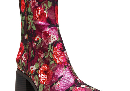 BETSEY JOHNSON RUDY Black Multi Fl