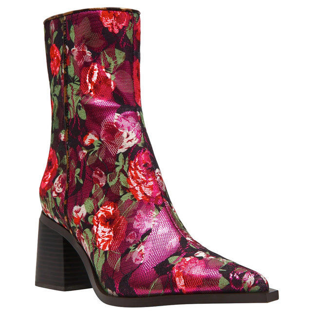 BETSEY JOHNSON RUDY Black Multi Fl