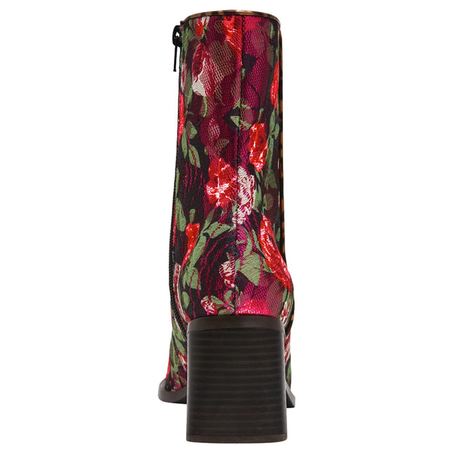 BETSEY JOHNSON RUDY Black Multi Fl