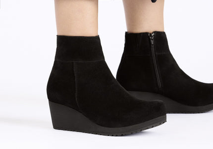 BIRKENSTOCK EBBA SUEDE LEATHER WOMEN BOOTS