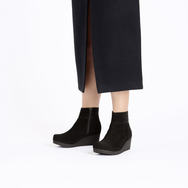 BIRKENSTOCK EBBA SUEDE LEATHER WOMEN BOOTS