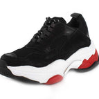 Black Combo Red Whit