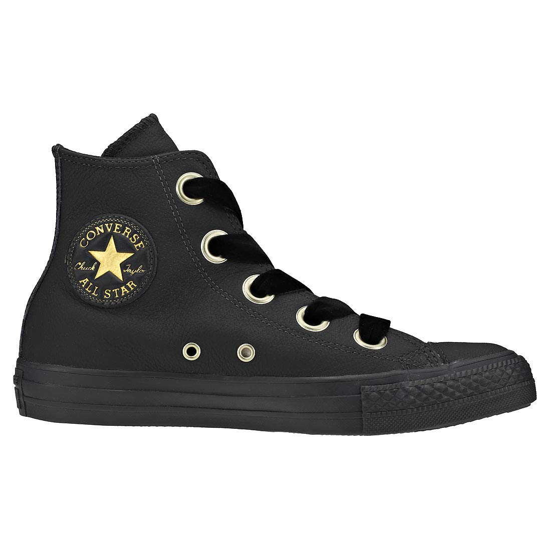 Converse Women s Chuck Taylor All Star Big Eyelets High Top Leather Sneakers