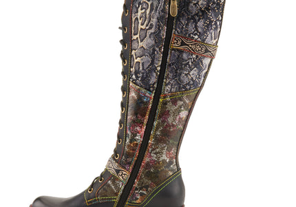 LARTISTE VANEYCK WOMEN BOOTS - Black Multi