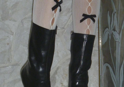 JEFFREY CAMPBELL VISIONARY WOMEN BOOTS - Black Shiney