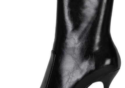 JEFFREY CAMPBELL VISIONARY WOMEN BOOTS - Black Shiney