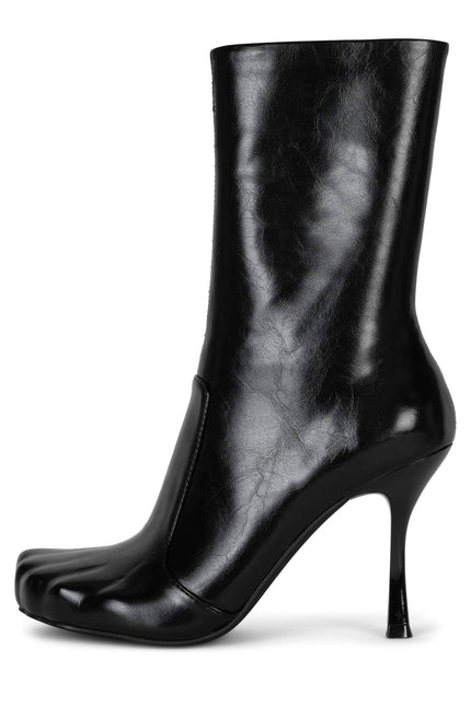 JEFFREY CAMPBELL VISIONARY WOMEN BOOTS - Black Shiney