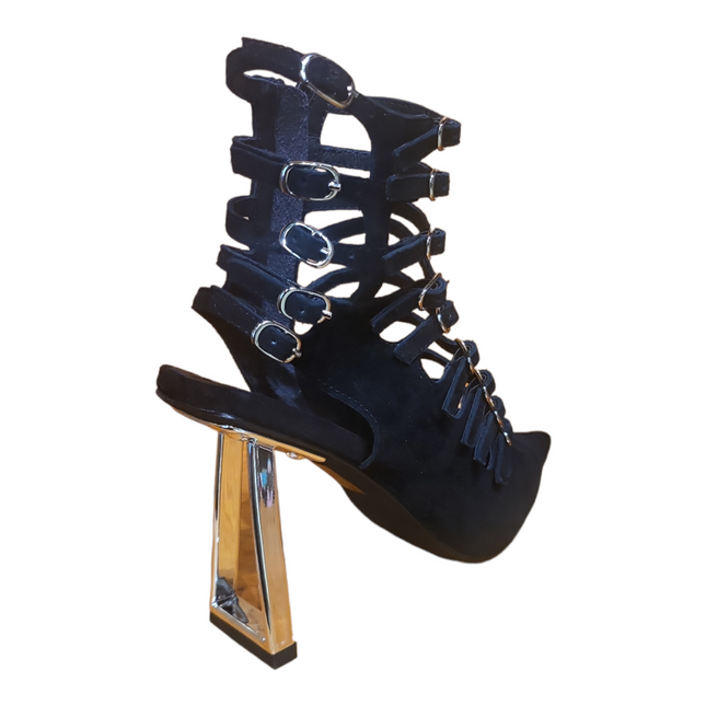 JEFFREY CAMPBELL MIRRORED WOMEN HEELS
