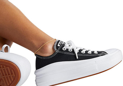 CONVERSE CHUCK TAYLOR ALL STAR MOVE LOW TOP PLATFORM WOMEN SNEAKERS