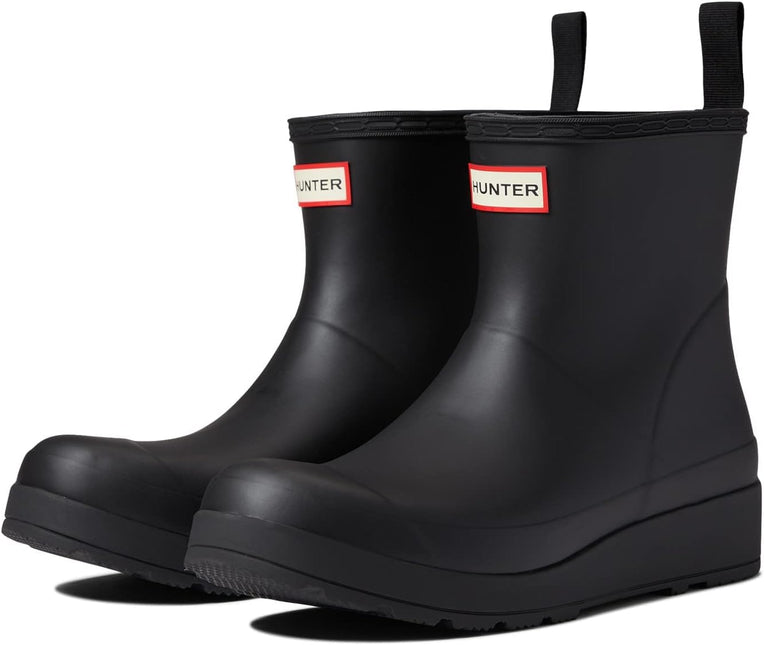 HUNTER PLAY SHORT HUNTER BACKSTRAP PRINT WOMEN RAIN BOOTS