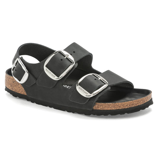 BIRKENSTOCK MILANO BIG BUCKLE OILED LEATHER