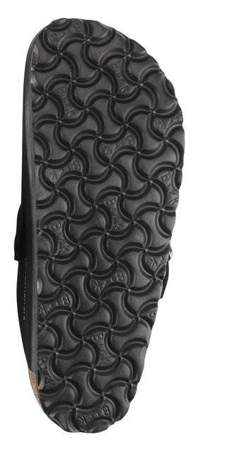 BIRKENSTOCK BOSTON OILED LEATHER UNISEX CLOGS - Black Oil Regular