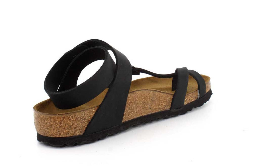 BIRKENSTOCK YARA LEATHER WOMEN SANDALS