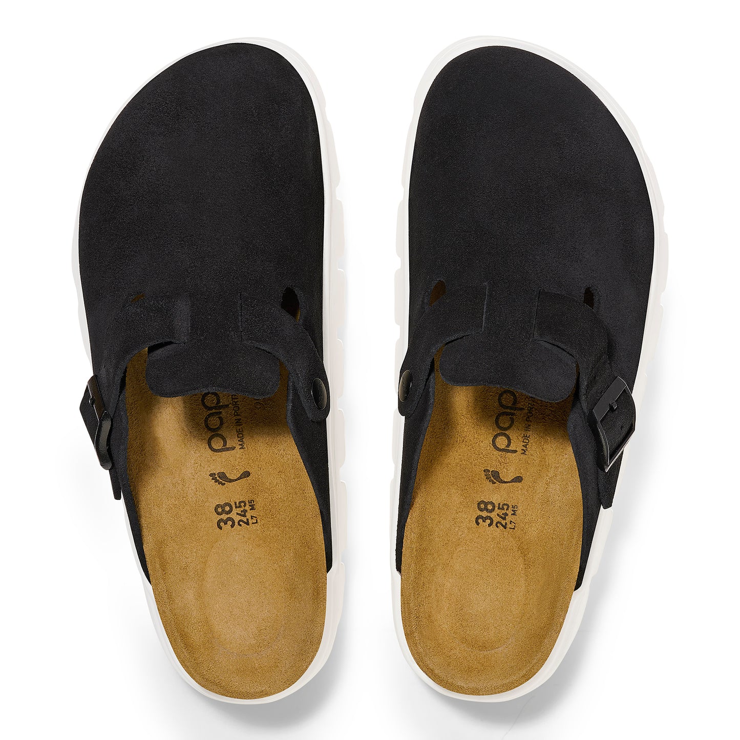 BIRKENSTOCK Boston Chunky Suede Leather