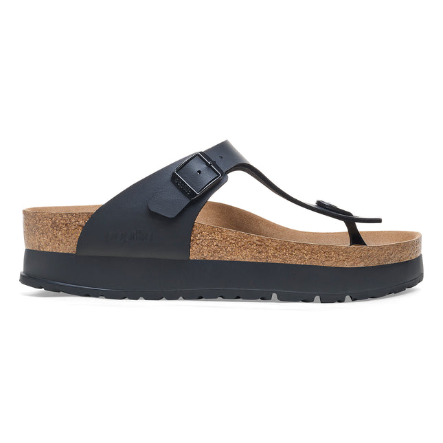 BIRKENSTOCK GIZEH FLEX PLATFORM VEGAN BIRKO-FLOR WOMEN SANDALS