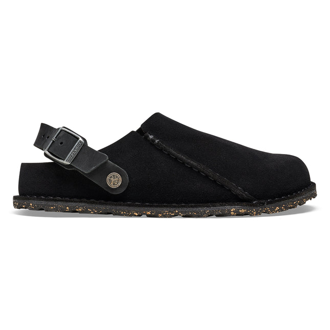 BIRKENSTOCK BIRKENSTOCK LUTRY PREMIUM SUEDE SUEDE LEATHER UNISEX CLOGS