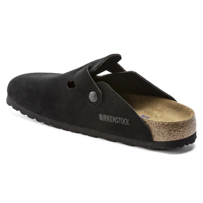 BIRKENSTOCK BOSTON SOFT FOOTBED SUEDE LEATHER