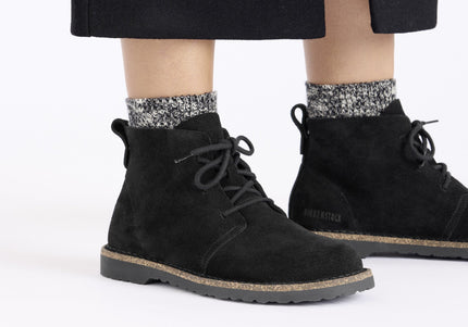 BIRKENSTOCK UPPSALA MID SUEDE LEATHER WOMEN BOOTS