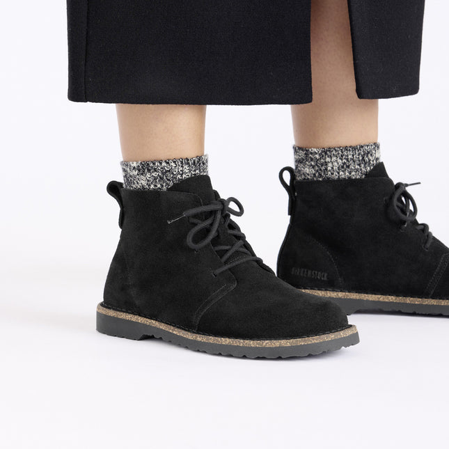 BIRKENSTOCK UPPSALA MID SUEDE LEATHER WOMEN BOOTS
