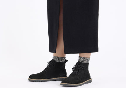 BIRKENSTOCK UPPSALA MID SUEDE LEATHER WOMEN BOOTS