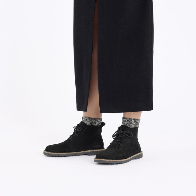 BIRKENSTOCK UPPSALA MID SUEDE LEATHER WOMEN BOOTS