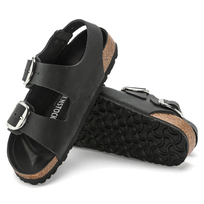 BIRKENSTOCK MILANO BIG BUCKLE OILED LEATHER