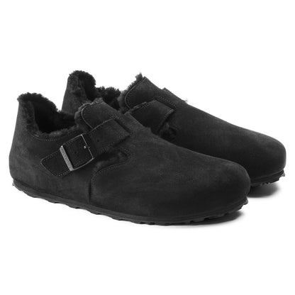 BIRKENSTOCK LONDON SHEARLING SUEDE LEATHER