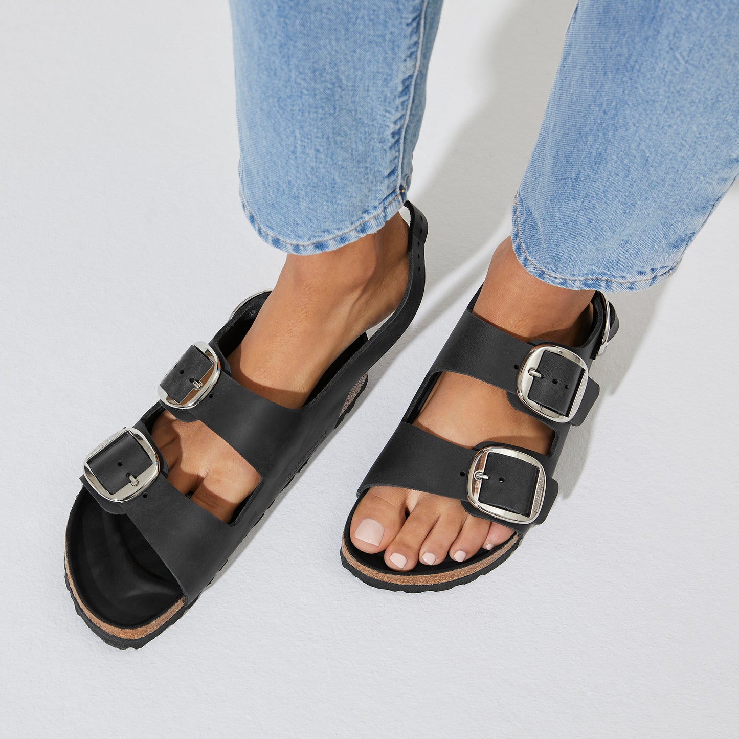 BIRKENSTOCK MILANO BIG BUCKLE OILED LEATHER