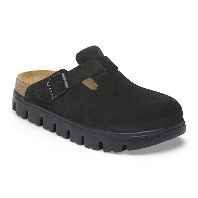 BIRKENSTOCK BOSTON CHUNKY SUEDE LEATHER WOMEN CLOGS