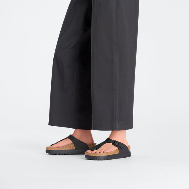 BIRKENSTOCK GIZEH FLEX PLATFORM VEGAN BIRKO-FLOR WOMEN SANDALS