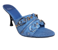 Blue Denim Silver