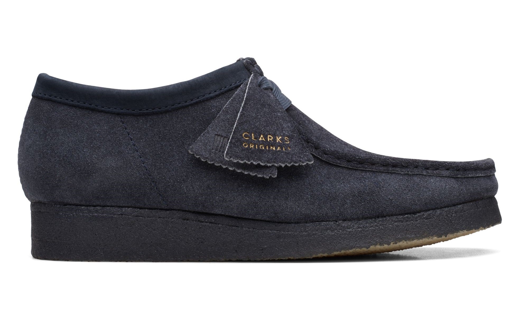 Clarks originals blue on sale