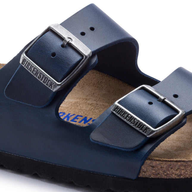 BIRKENSTOCK ARIZONA SOFT FOOTBED OILED LEATHER UNISEX SANDALS