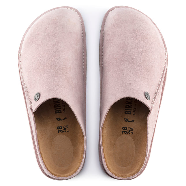 BIRKENSTOCK ZERMATT SUEDE LEATHER WOMEN CLOGS