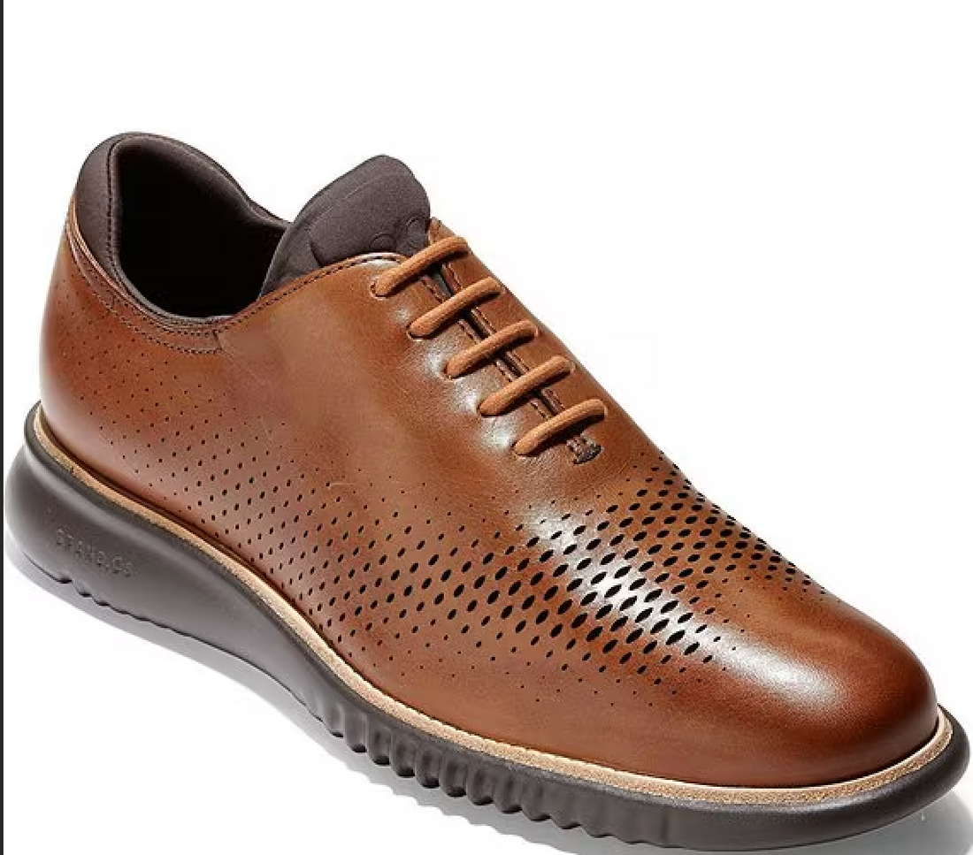 COLE HAAN 2.ZERØGRAND MENS LASER WINGTIP OXFORDS