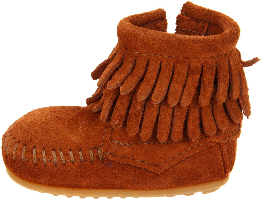 MINNETONKA KIDS DOUBLE FRINGE KIDS BOOTS