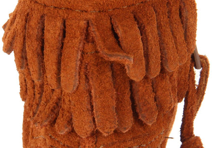 MINNETONKA KIDS DOUBLE FRINGE KIDS BOOTS